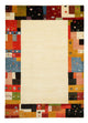 Gabbeh Teppich - Loribaft Indus - 294 x 207 cm - hellbeige