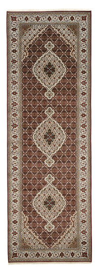 Läufer Orient - Täbriz - 362 x 122 cm - hellbeige