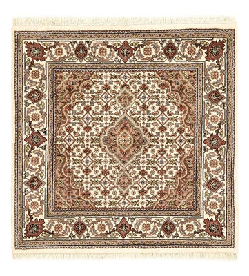 Orientteppich - Täbriz - 92 x 89 cm - creme