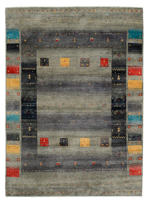 Gabbeh Teppich - Loribaft Indus - 241 x 175 cm - sand