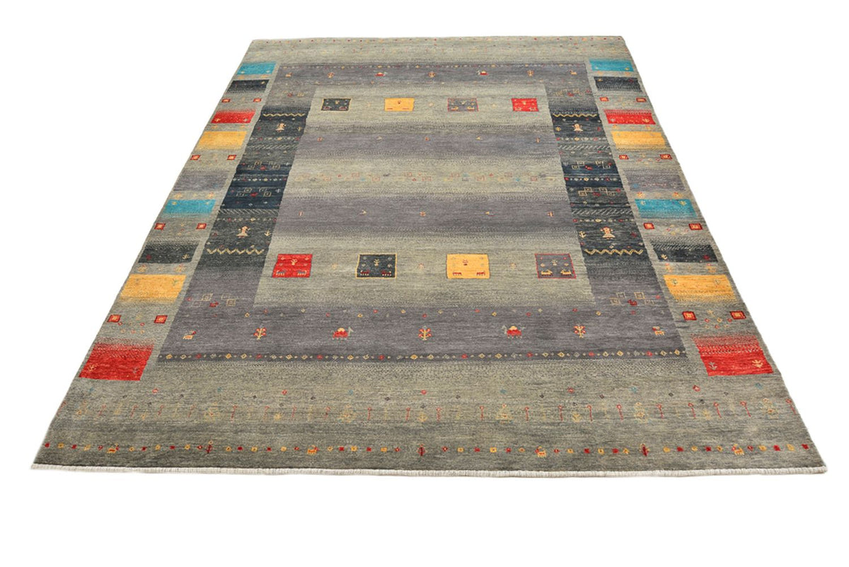 Gabbeh Teppich - Loribaft Indus - 241 x 175 cm - sand
