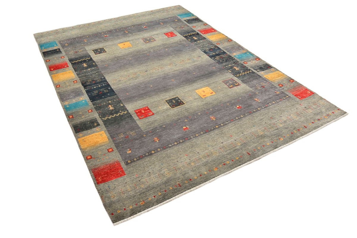 Gabbeh Teppich - Loribaft Indus - 241 x 175 cm - sand
