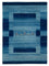 Gabbeh Teppich - Loribaft Indus - 241 x 175 cm - blau