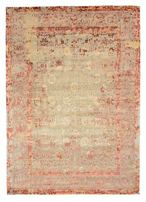 Designer Teppich - 344 x 243 cm - terrakotta