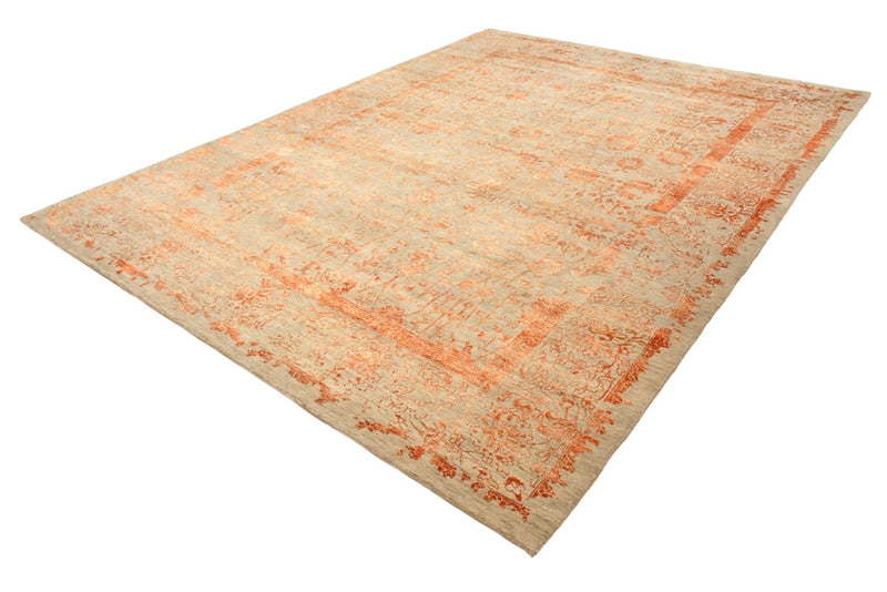Designer Teppich - 342 x 248 cm - rost