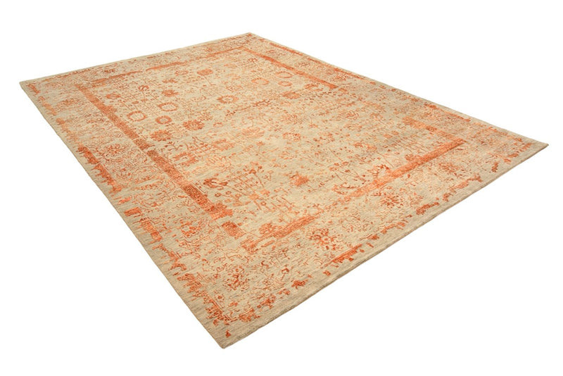 Designer Teppich - 342 x 248 cm - rost