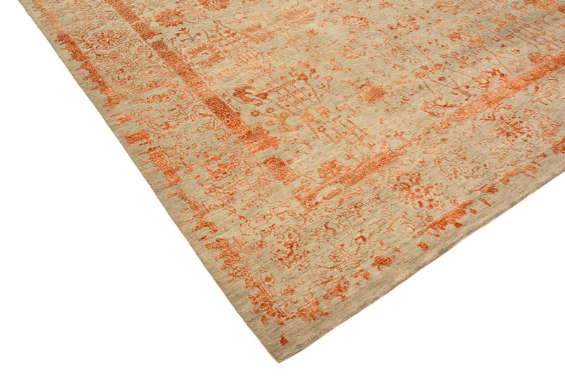Designer Teppich - 342 x 248 cm - rost