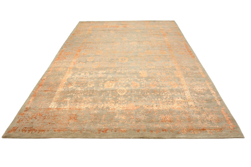 Designer Teppich - 342 x 248 cm - rost