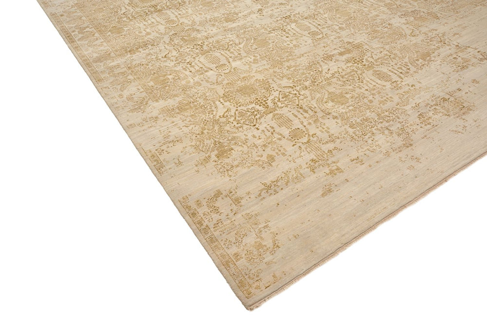 Designer Teppich - 361 x 276 cm - sand