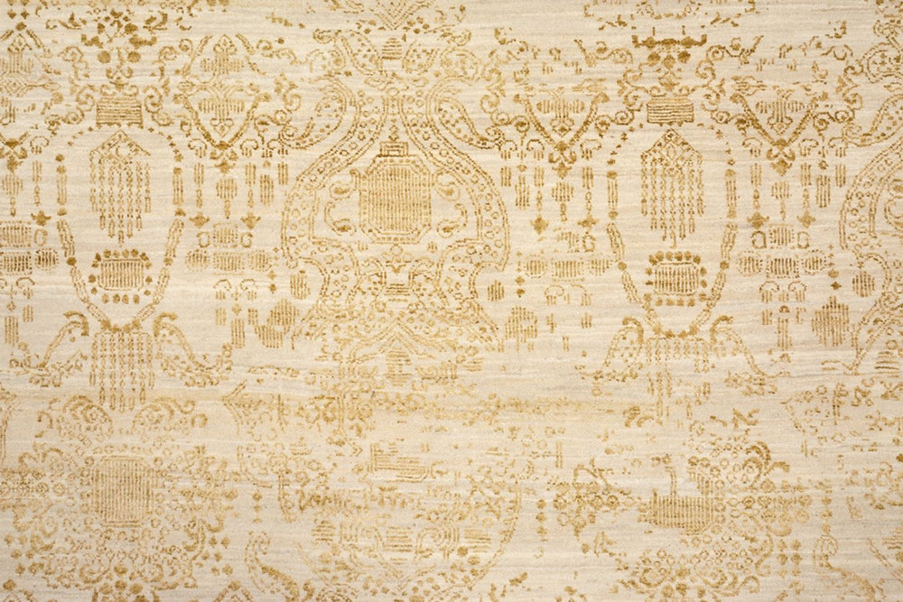 Designer Teppich - 361 x 276 cm - sand