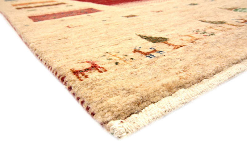 Gabbeh Teppich - Loribaft Indus - 300 x 251 cm - mehrfarbig