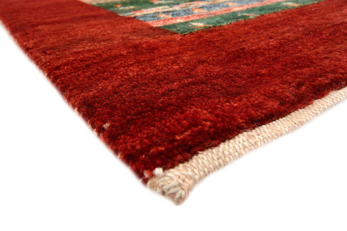 Gabbeh Teppich - Loribaft Indus - 239 x 177 cm - rot