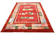 Gabbeh Teppich - Loribaft Indus - 239 x 177 cm - rot