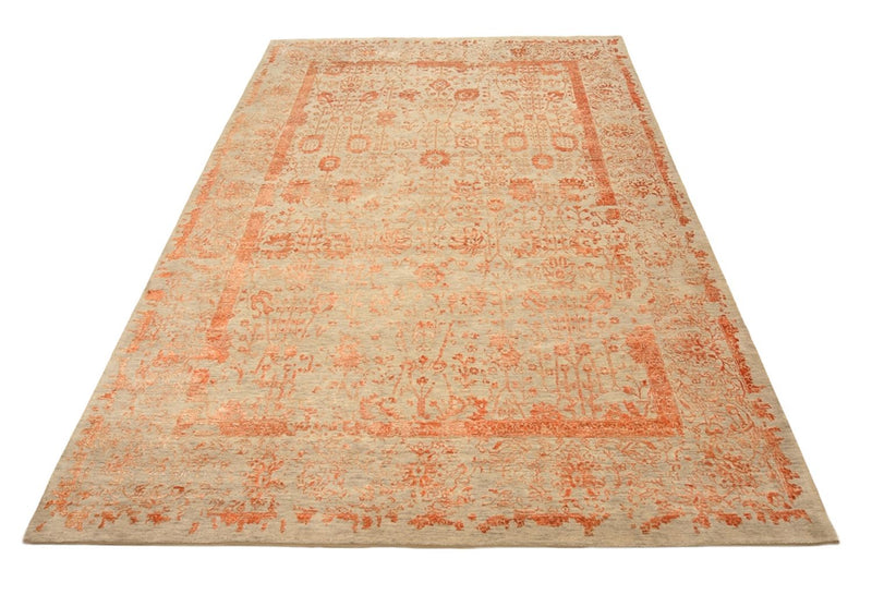 Designer Teppich - 340 x 243 cm - rost