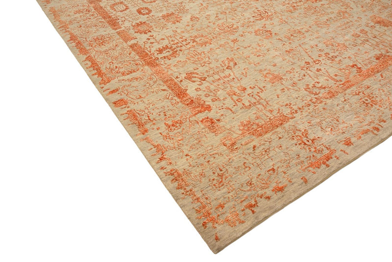 Designer Teppich - 340 x 243 cm - rost