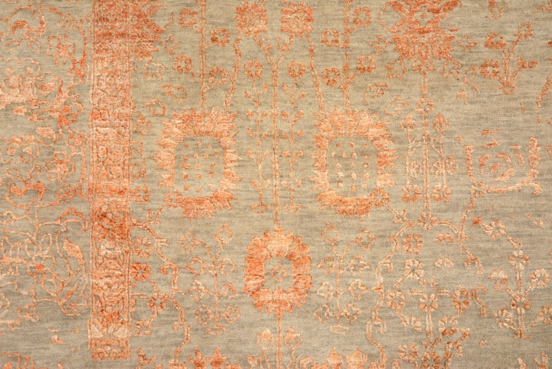 Designer Teppich - 340 x 243 cm - rost