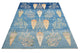 Gabbeh Teppich - Loribaft Indus - 206 x 155 cm - blau