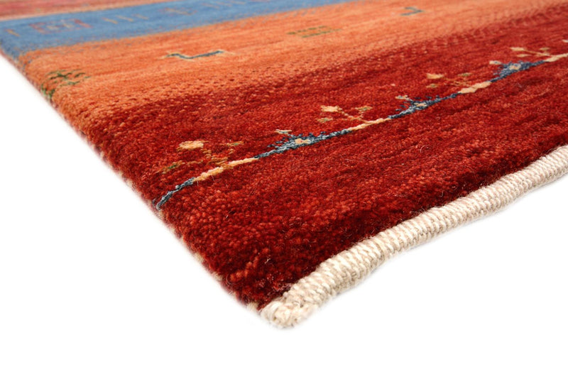 Gabbeh Teppich - Loribaft Indus - 249 x 206 cm - rot