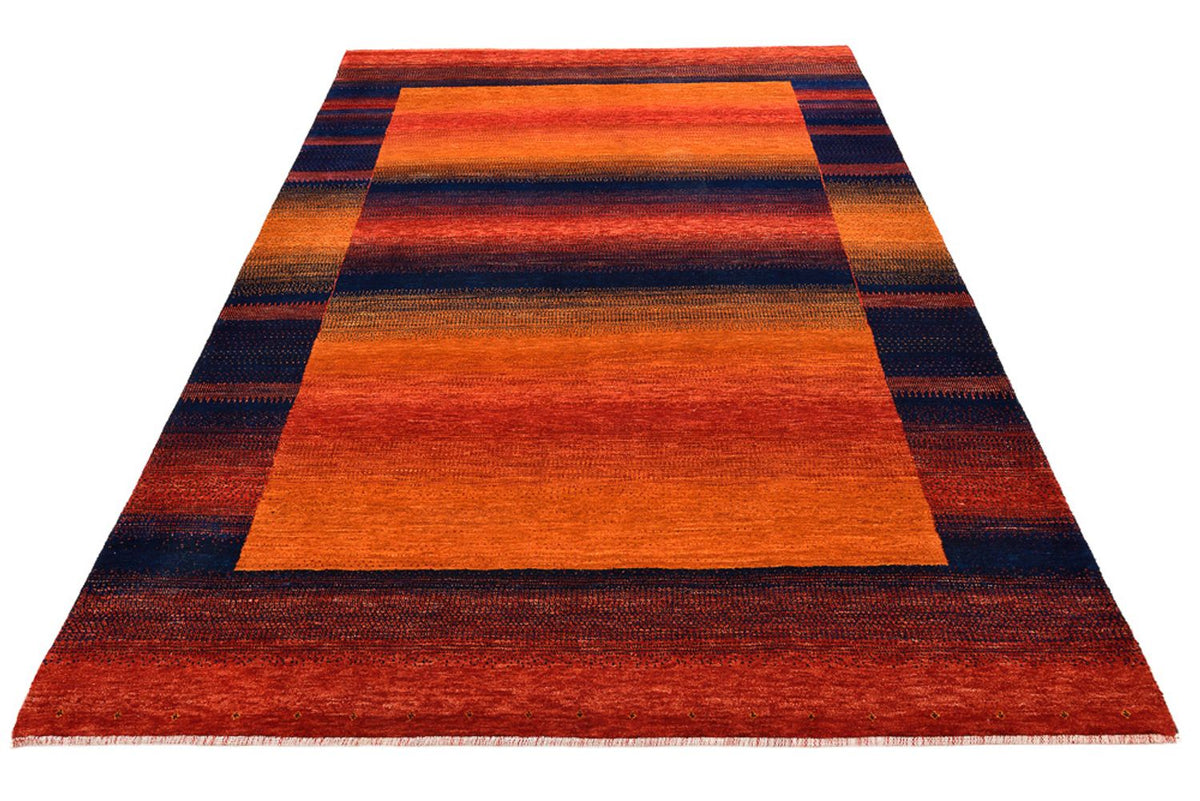 Gabbeh Teppich - Loribaft Indus - 200 x 144 cm - rost