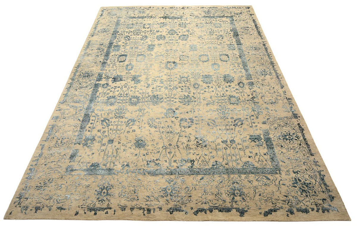 Designer Teppich - 372 x 268 cm - hellbeige