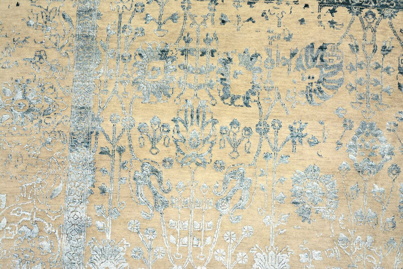 Designer Teppich - 372 x 268 cm - hellbeige