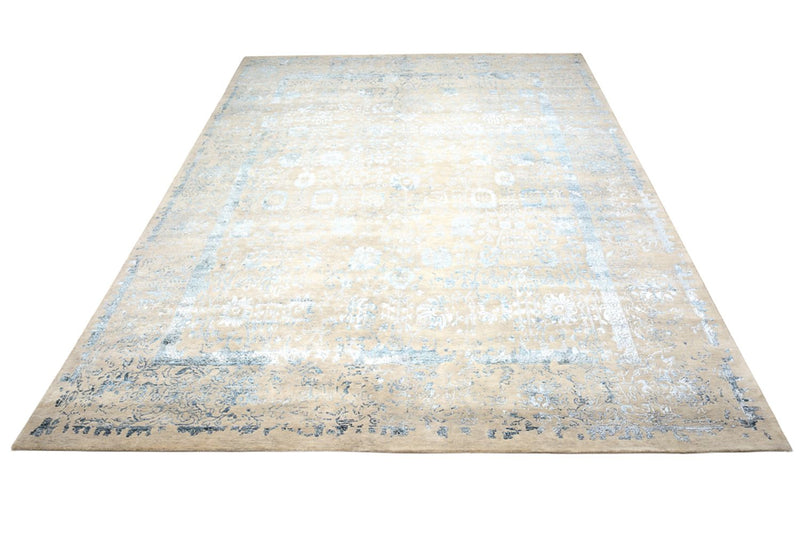Designer Teppich - 372 x 268 cm - hellbeige