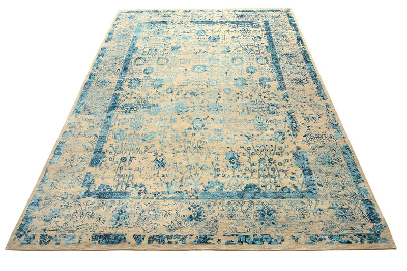 Designer Teppich - 341 x 249 cm - hellbeige