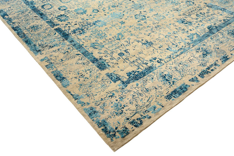 Designer Teppich - 341 x 249 cm - hellbeige