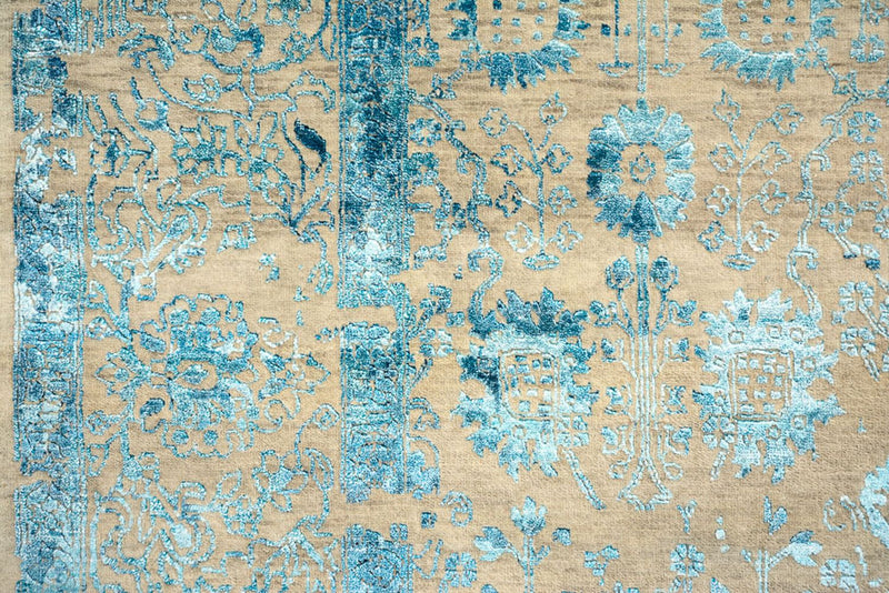 Designer Teppich - 341 x 249 cm - hellbeige