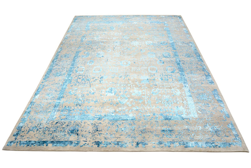 Designer Teppich - 341 x 249 cm - hellbeige