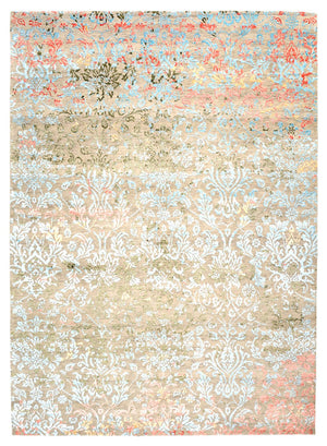 Designer Teppich - 338 x 243 cm - mehrfarbig