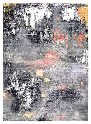 Designer Teppich - 344 x 247 cm - mehrfarbig