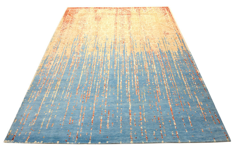 Designer Teppich - 337 x 255 cm - mehrfarbig