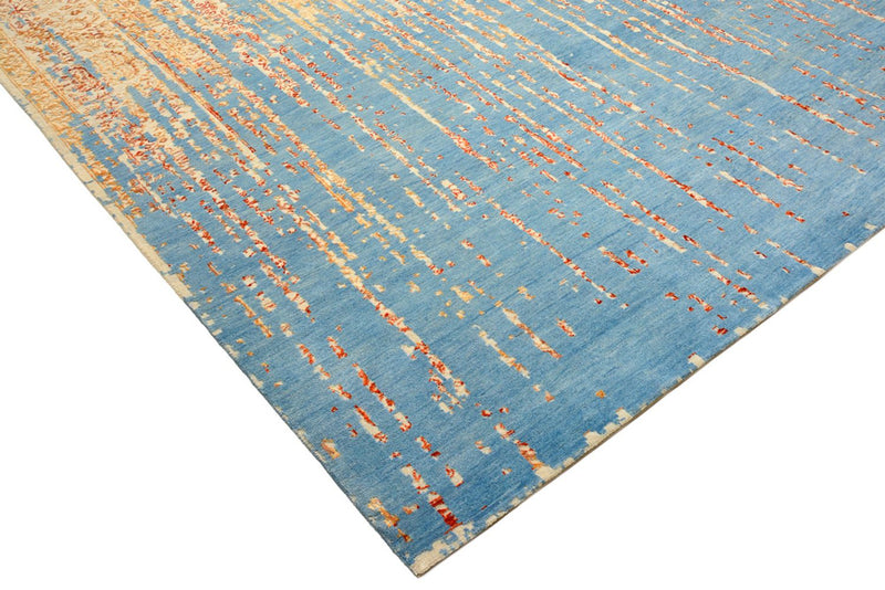 Designer Teppich - 337 x 255 cm - mehrfarbig