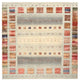 Gabbeh Teppich - Loribaft Indus quadratisch  - 254 x 251 cm - hellbeige