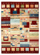 Gabbeh Teppich - Loribaft Indus - 240 x 178 cm - mehrfarbig