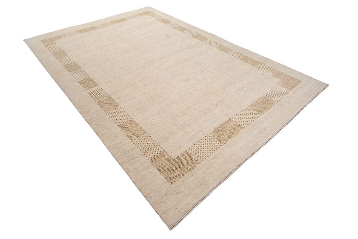 Gabbeh Teppich - Loribaft Indus - 295 x 191 cm - hellbeige
