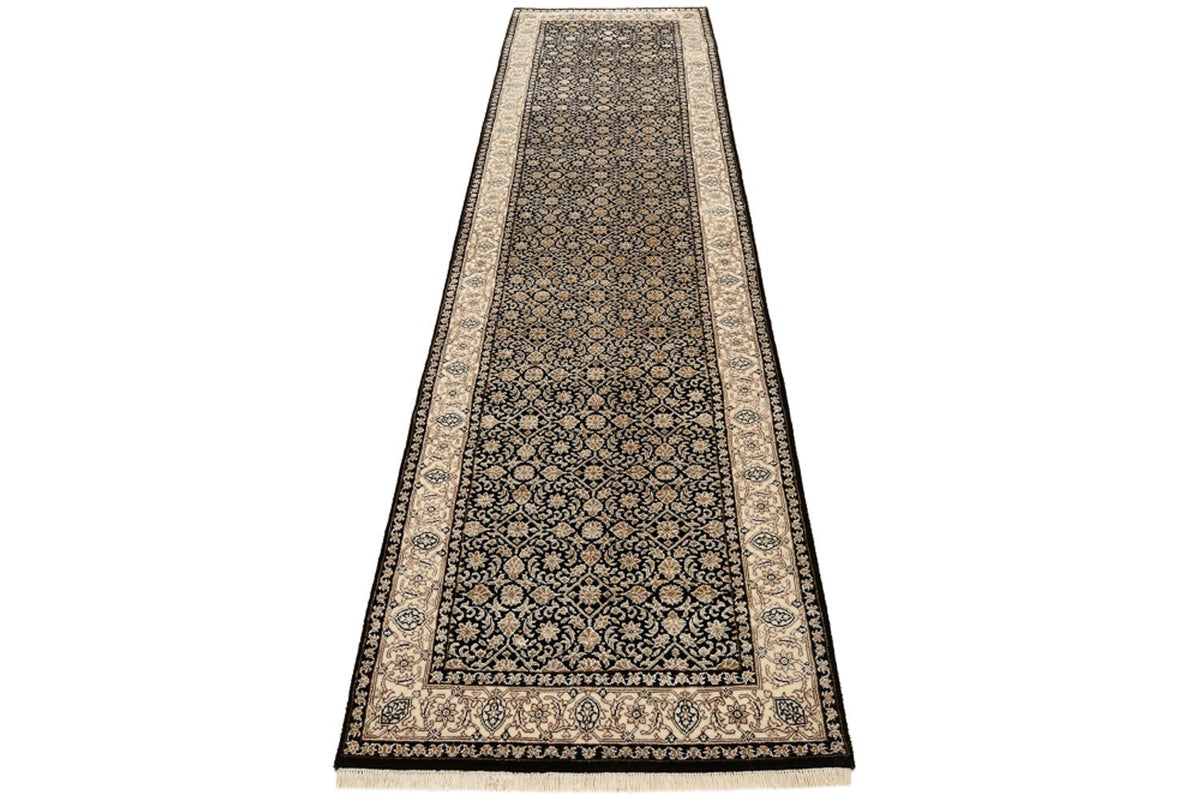 Läufer Orient - Bidjar - Indus - 304 x 83 cm - dunkelbeige