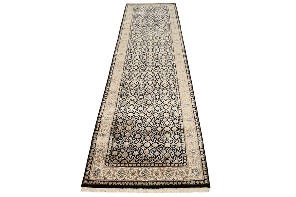 Läufer Orient - Bidjar - Indus - 304 x 83 cm - dunkelbeige