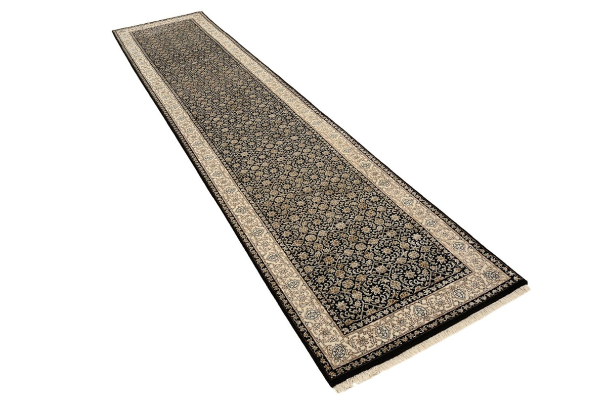 Läufer Orient - Bidjar - Indus - 368 x 83 cm - dunkelbeige