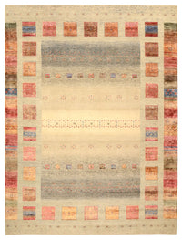 Gabbeh Teppich - Loribaft Indus - 336 x 250 cm - dunkelbeige