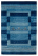 Gabbeh Teppich - Loribaft Indus - 304 x 204 cm - seeblau