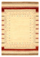 Gabbeh Teppich - Loribaft Indus - 152 x 106 cm - hellbeige