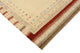 Gabbeh Teppich - Loribaft Indus - 152 x 106 cm - hellbeige