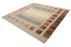 Gabbeh Teppich - Loribaft Indus quadratisch  - 249 x 248 cm - dunkelbeige