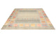 Gabbeh Teppich - Loribaft Indus quadratisch  - 249 x 248 cm - dunkelbeige