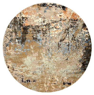 Designer Teppich - 239 x 237 cm - mehrfarbig