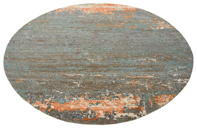 Designer Teppich - 242 x 240 cm - mehrfarbig