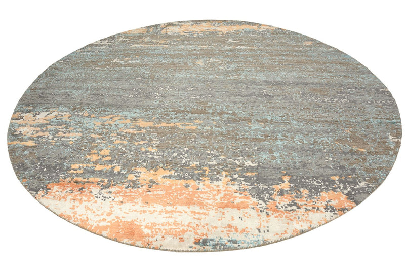 Designer Teppich - 242 x 240 cm - mehrfarbig