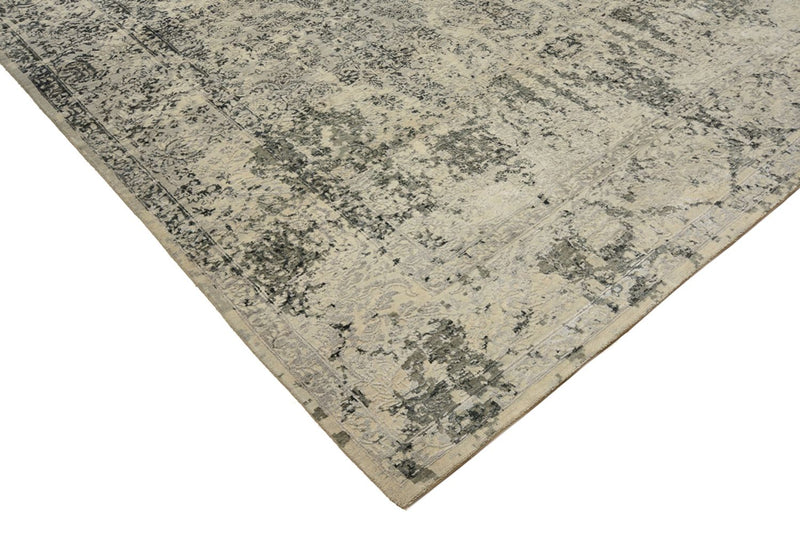Designer Teppich - 341 x 253 cm - dunkelbeige